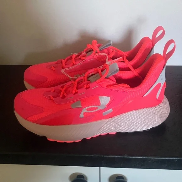 Under Armour Athletic Shoes - Pink and Gray - Picture 6 of 9